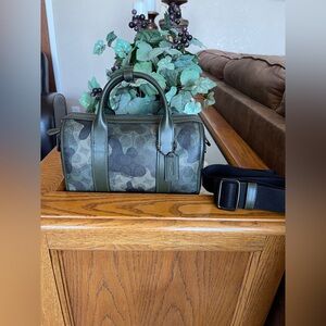 Coach Gotham Duffle Bag 24 in Signature Camo Canvas